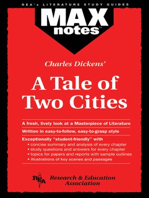 cover image of Tale of Two Cities, a (MAXNotes Literature Guides)